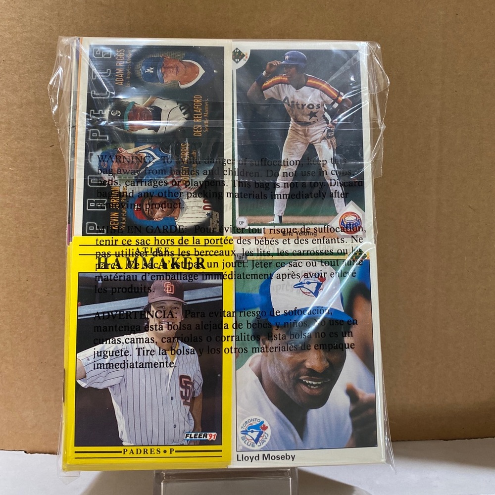 ~200 MLB Cards 1980s-2000s Collection Starters